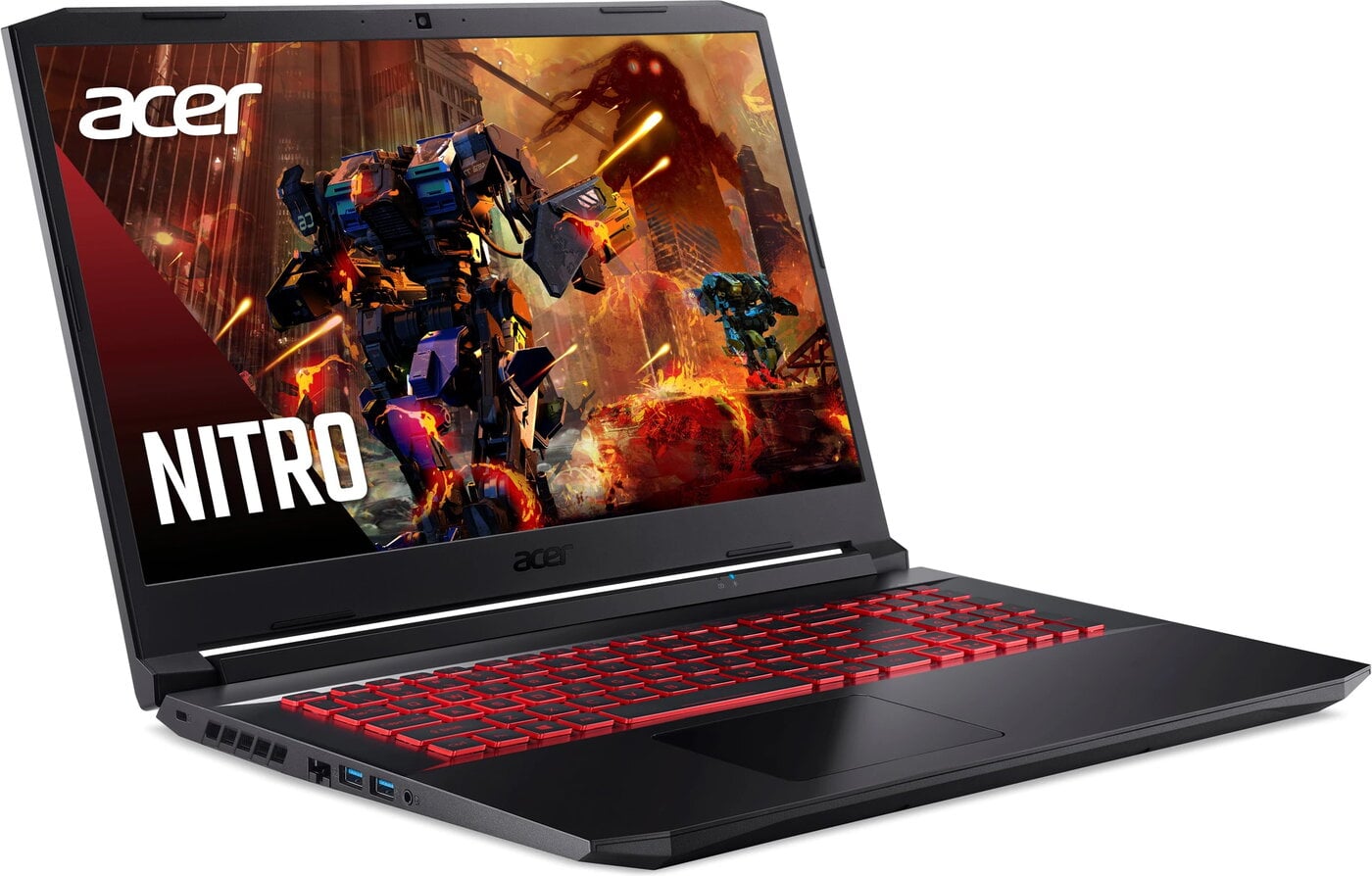 Produktbild för Acer Nitro 5 AN517-54 - 17.3" - Core i5 11400H - 32GB - 512GB SSD - RTX 3050 - Grade B+