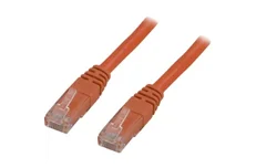 Produktbild för Deltaco UTP Cat5e patchkabel 0,5m, orange