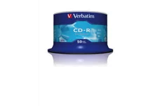 Produktbild för Verbatim CD-R 700MB 52X 50-SPINDL EXT PR