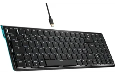 Produktbild för Svive Triton RGB Low Profile trådlös gamingtangentbord svart USB-C