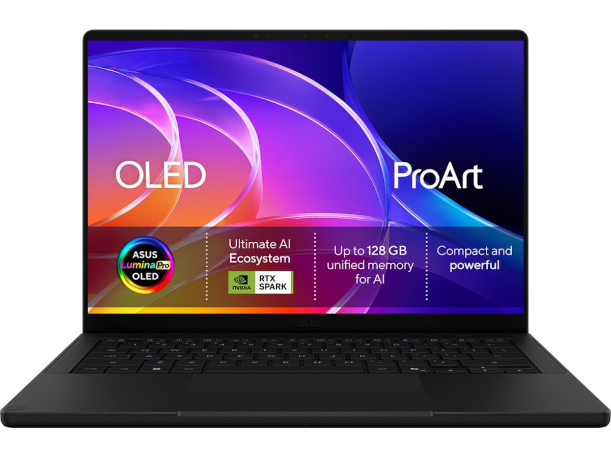 Produktbild för ASUS ProArt P14 14" 3K OLED - NVIDIA RTX Spark N1X - NVIDIA Blackwell - 64GB - 1TB - Win 11 Pro