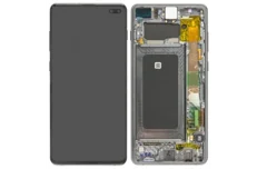 Produktbild för Samsung Galaxy S10 Plus (SM-G975F) Glas/displaybyte - Ceramic Black