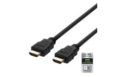 Produktbild för Deltaco Ultra High Speed HDMI Kabel - 3m - 8K @ 60hz - Svart