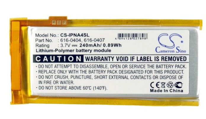 Produktbild för Apple iPod Nano 4 - Batteribyte