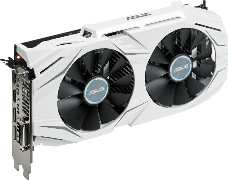 Produktbild för ASUS GeForce GTX 1060 DUAL OC 6GB - Renoverad del