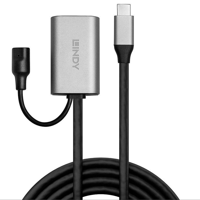 Produktbild för Lindy USB-C förlängning - USB 3.1 - 5m - Svart