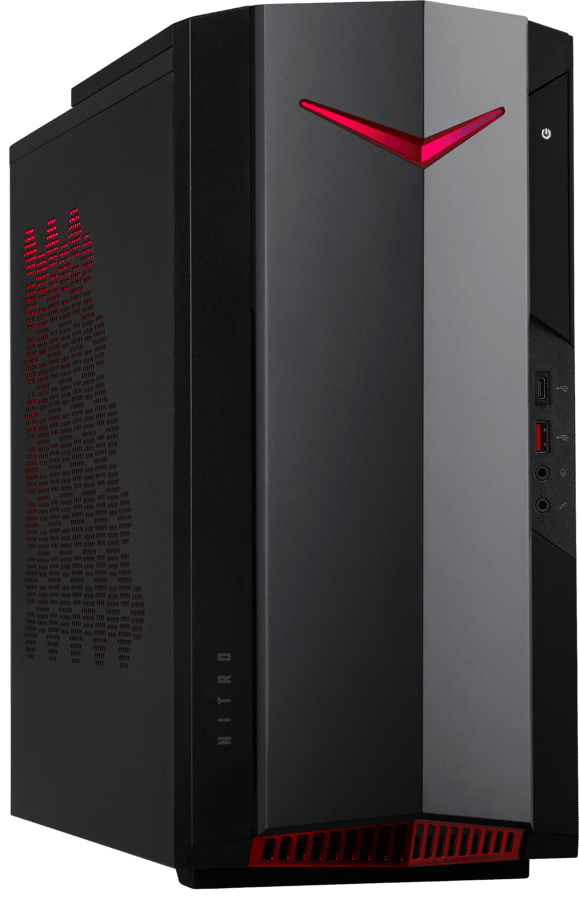 Produktbild för Acer Nitro N50-640 - Core i5 12400F - 16GB - 512GB SSD - RTX 3060 - Grade B+
