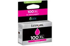 Produktbild för Lexmark Nr 100 XL Magenta bläckpatron