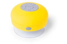 Produktbild för Vattentät högtalare med Bluetooth - Gul - Kampanjpris!