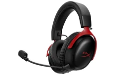 Produktbild för HyperX Cloud III S Trådlöst Gaming Headset (röd)