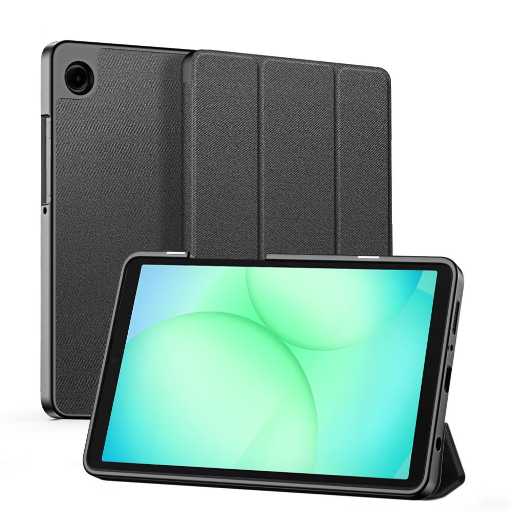 Produktbild för DUX DUCIS Tri-Fold fodral för Samsung Galaxy Tab A9 / Galaxy Tab A11 - Svart