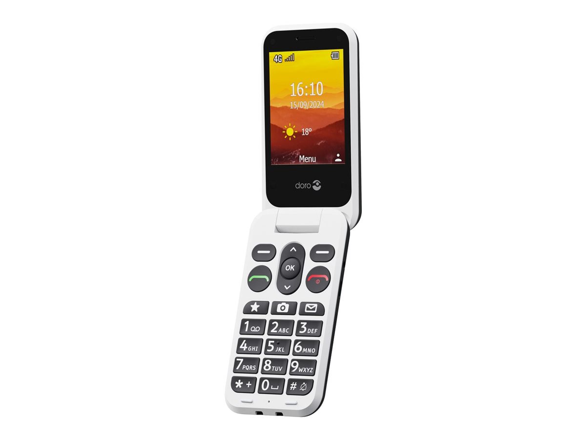 Produktbild för Doro Leva L30 - 128MB - Svart / Vit