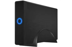 Produktbild för Icy Box IB-377-C31 - Externt kabinett för SATA 3,5" - USB 3.1 - Svart