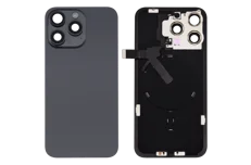 Produktbild för Apple iPhone 15 Pro Max - Baksidebyte - Svart (Glaset)