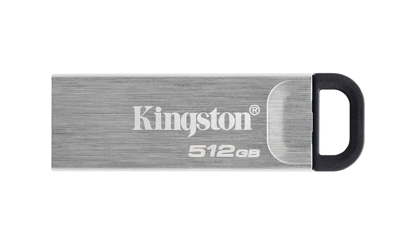 Produktbild för Kingston DataTraveler Kyson - 512GB - Metal - USB 3.2 Gen 1