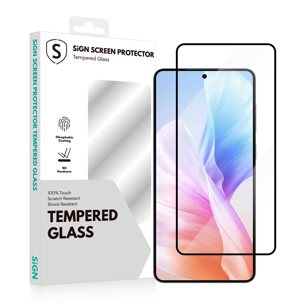 Produktbild för SiGN Skärmskydd - Tempered Glass Ultrasonic fingerprint för Samsung S25 Edge