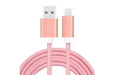 Produktbild för SiGN USB-A till Lightning - 2.4A - 2m - Pink