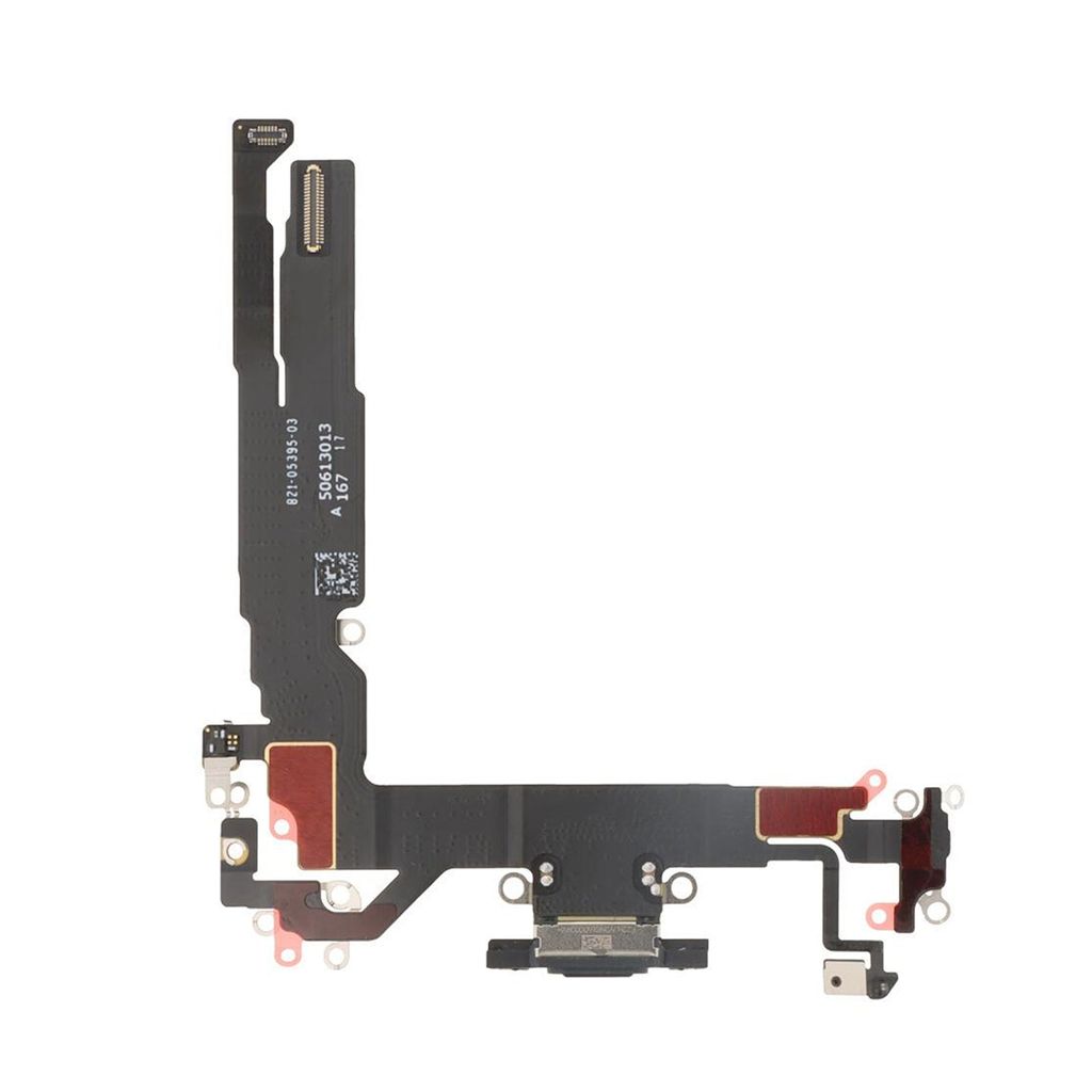 Produktbild för Apple iPhone 17 - Byte av laddkontakt - Svart