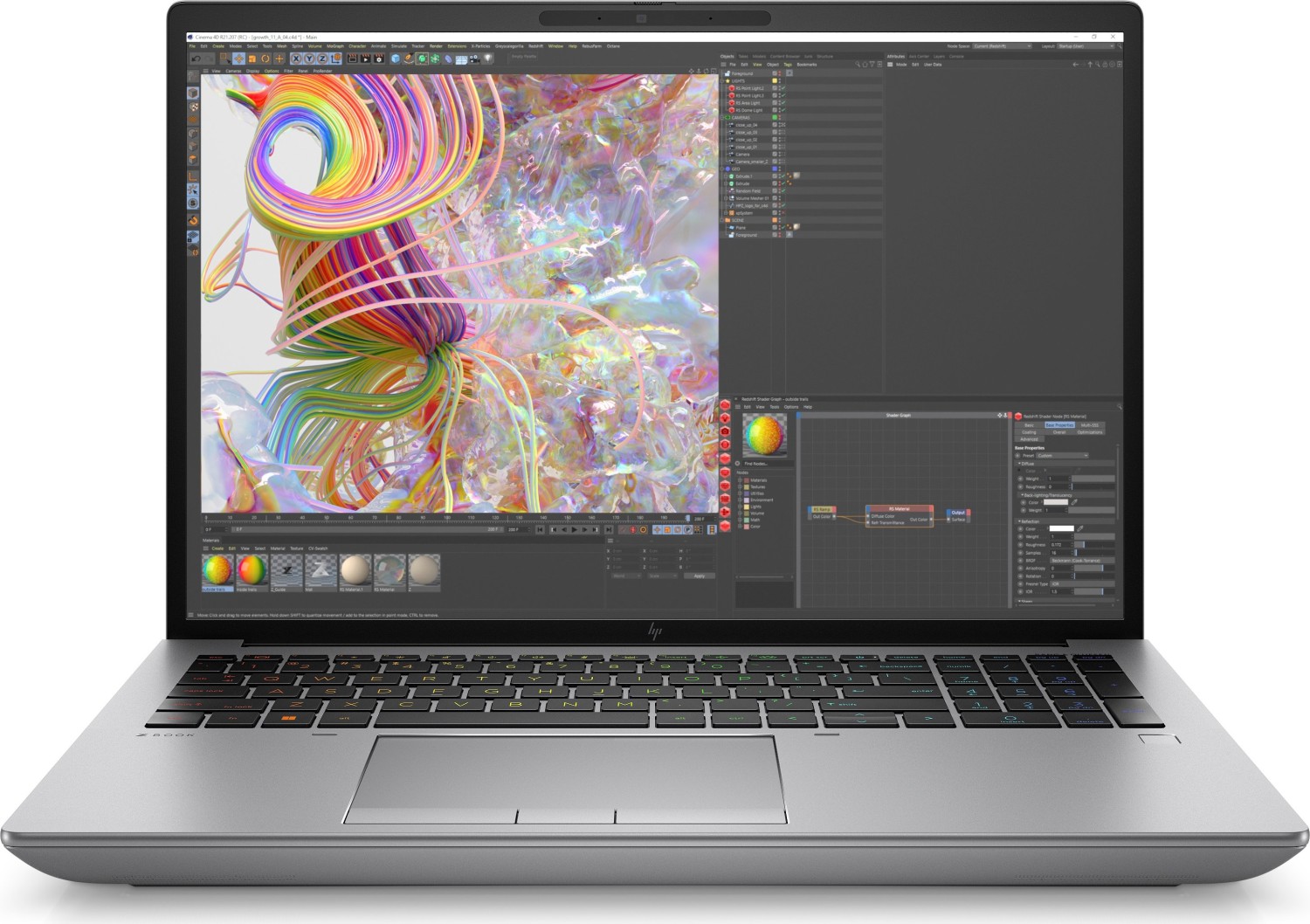 Produktbild för HP ZBook Fury 16 G9 - Core i7 12800HX - 32GB DDR5 - 1TB SSD - RTX A4500 16GB - Grade A