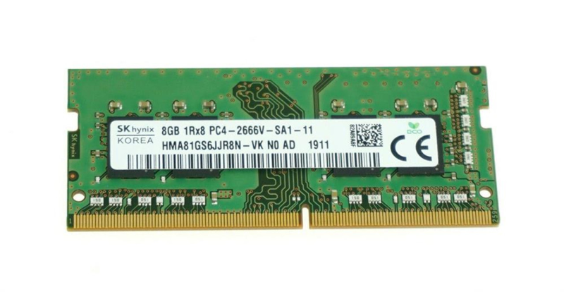 Produktbild för Hynix 8GB SO-Dimm DDR4 2666MHz - Bulk förpackad