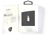 Produktbild för Nedis Apple Lightning-adapter - Lightning hane till USB Micro B hona