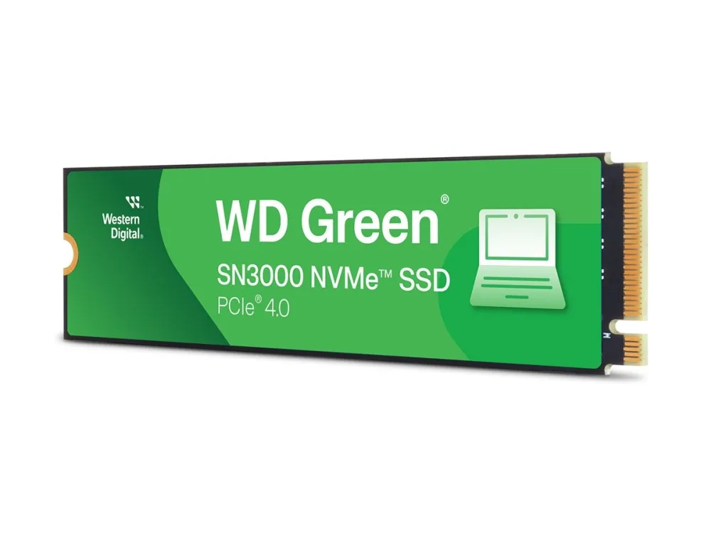 Produktbild för Western Digital Sandisk WD Green SN3000 NVMe SSD - 2TB