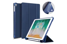 Produktbild för Tri-Fold Cover för iPad 9.7 / Air / Air 2 - Blue