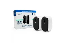 Produktbild för Arlo Essential 2 2K Outdoor Säkerhetskam - 2pack