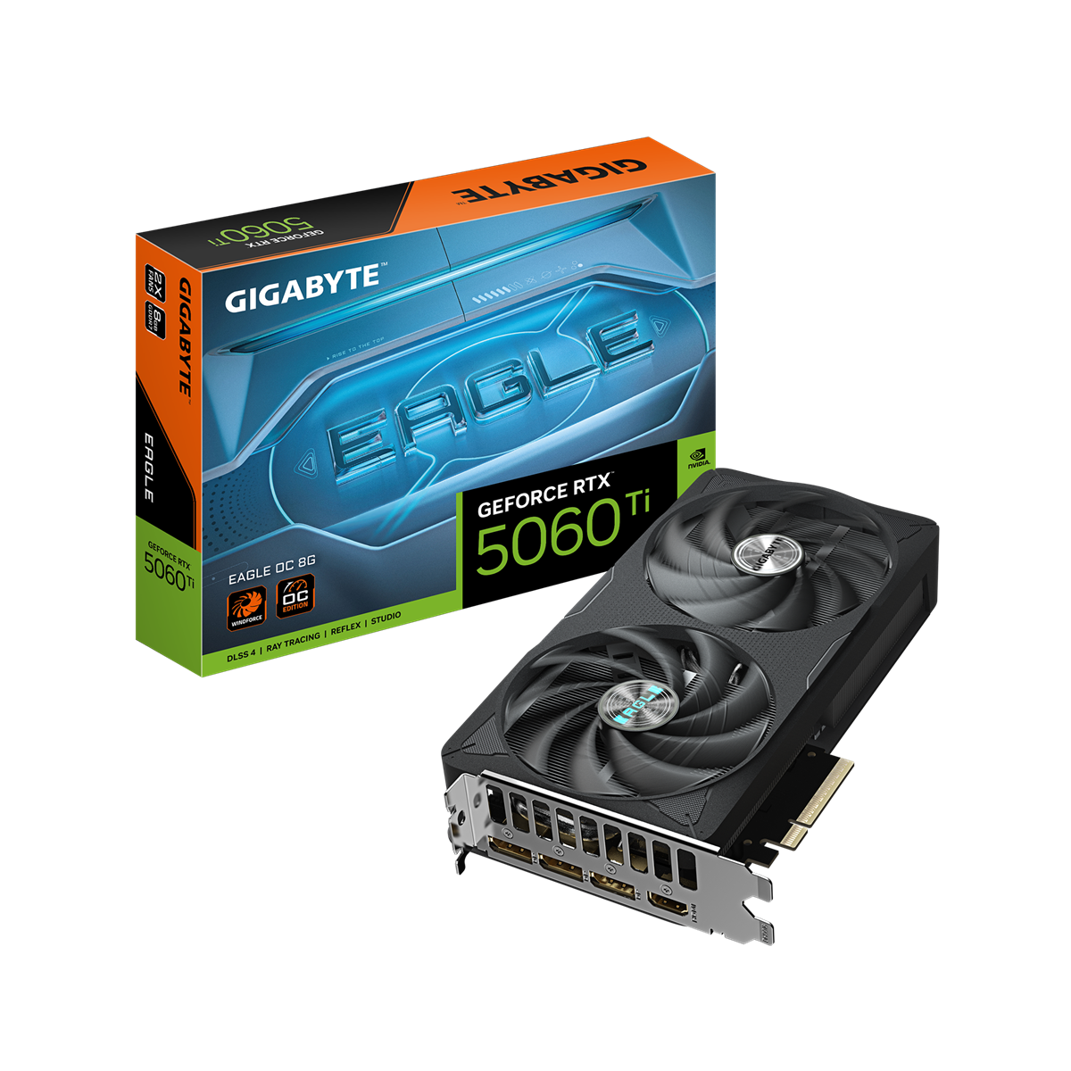 Produktbild för Gigabyte GK Gigabyte GeForce RTX 5060 Ti EAGLE OC 8GB