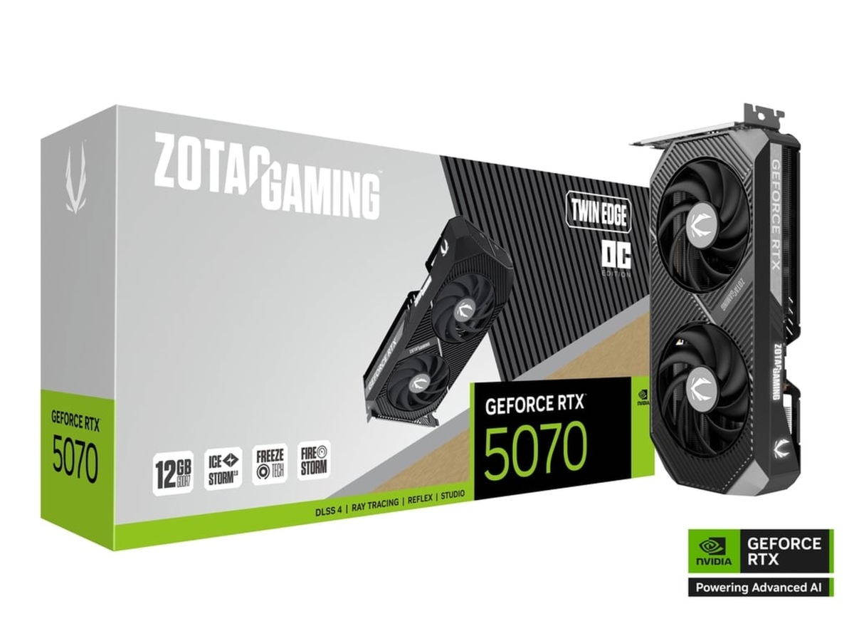 Produktbild för Zotac Gaming GeForce RTX 5070 Twin Edge OC