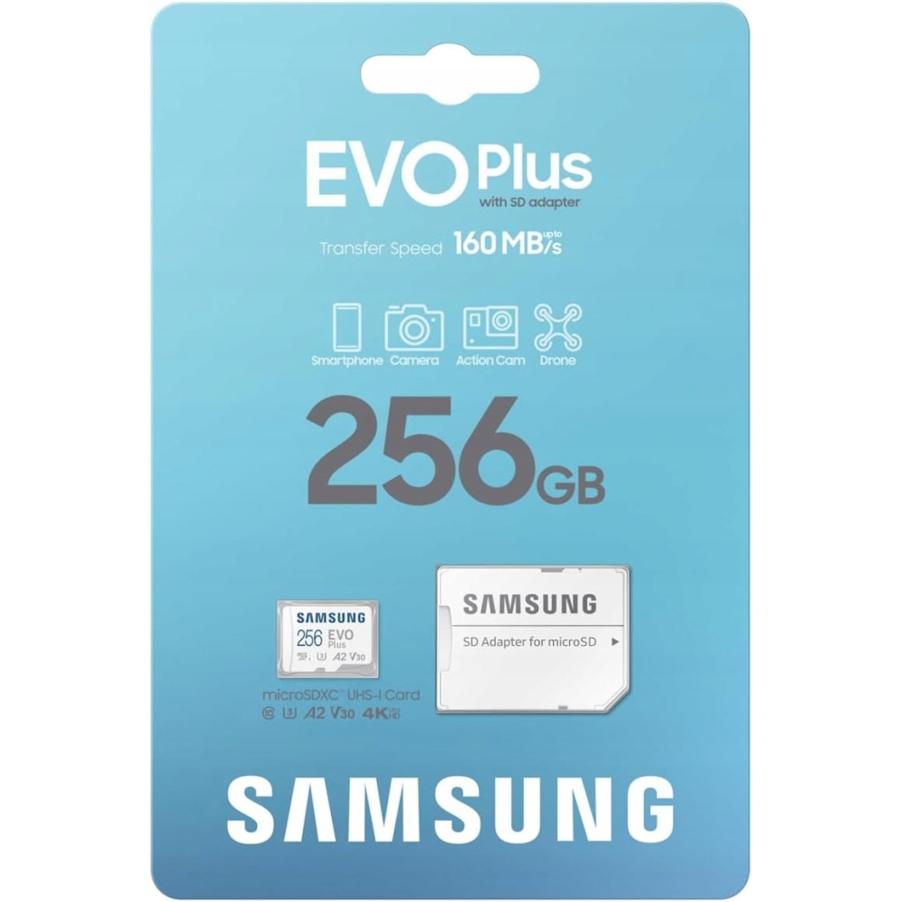 Produktbild för Samsung MicroSD EVO Plus 256GB