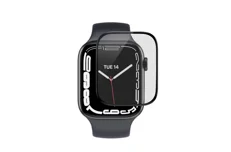 Produktbild för eSTUFF TitanShield skärmskydd för Apple Watch Series 4 / 5 / 6 / SE 40mm - Clear/Black