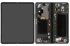 Produktbild för Samsung Galaxy Z Fold 3 5G (SM-F926) - Glas och displaybyte - Inre skärm - Svart