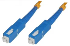 Produktbild för MicroConnect Optical Fibre Cable - SC-SC - Singlemode - Simplex OS2 (Yellow) - 1m