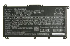 Produktbild för Kompatibelt Batteri för HP Battery 11,55V 3550mAh