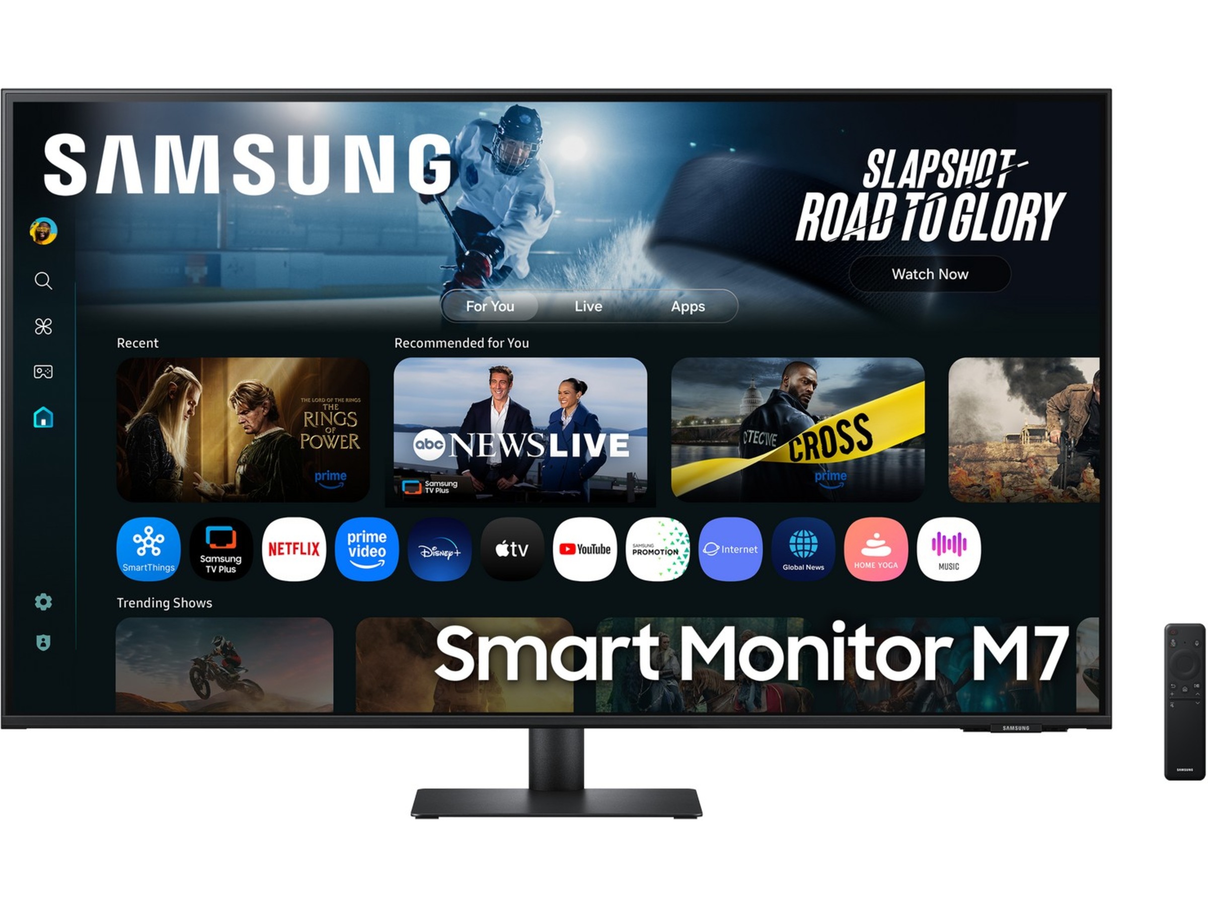 Produktbild för Samsung M7 43FM702 - 43" - 4K - HDR10 - Smart skärm
