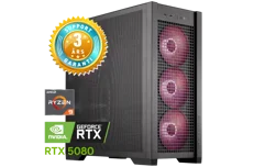 Produktbild för Gamer God Oden V4.1 - Ryzen 9 9900X - GeForce RTX 5080 - 32 GB - 2TB SSD - Win 11 Home