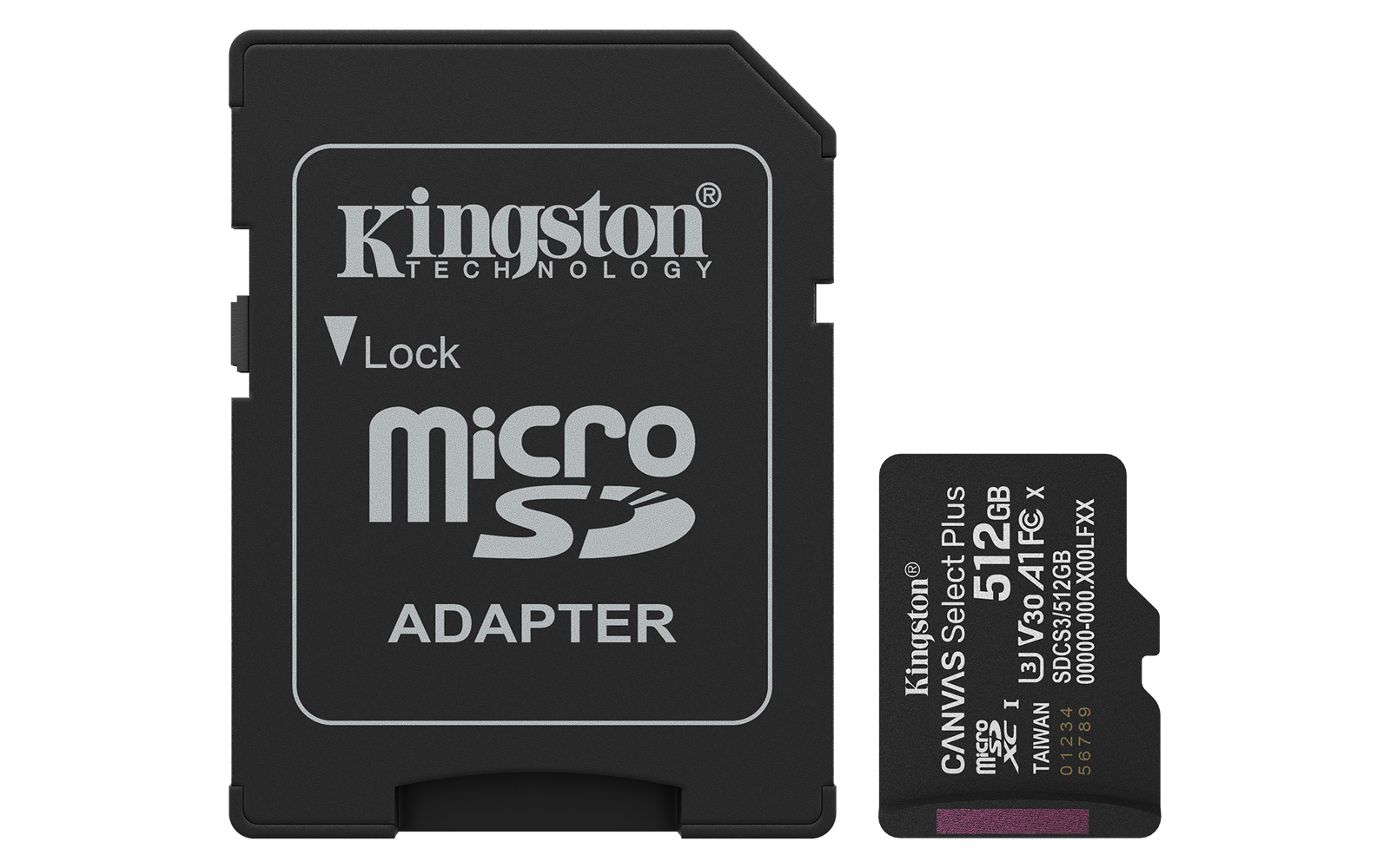 Produktbild för Kingston Canvas Select Plus microSDXC - 512GB