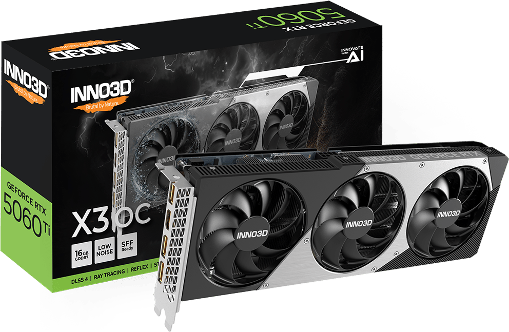 Produktbild för Inno3D GeForce RTX 5060 Ti 16GB X3 OC
