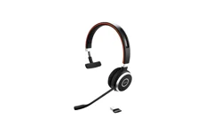 Produktbild för Jabra Evolve 65 SE MS Mono - Trådlöst headset - Bluetooth - Svart