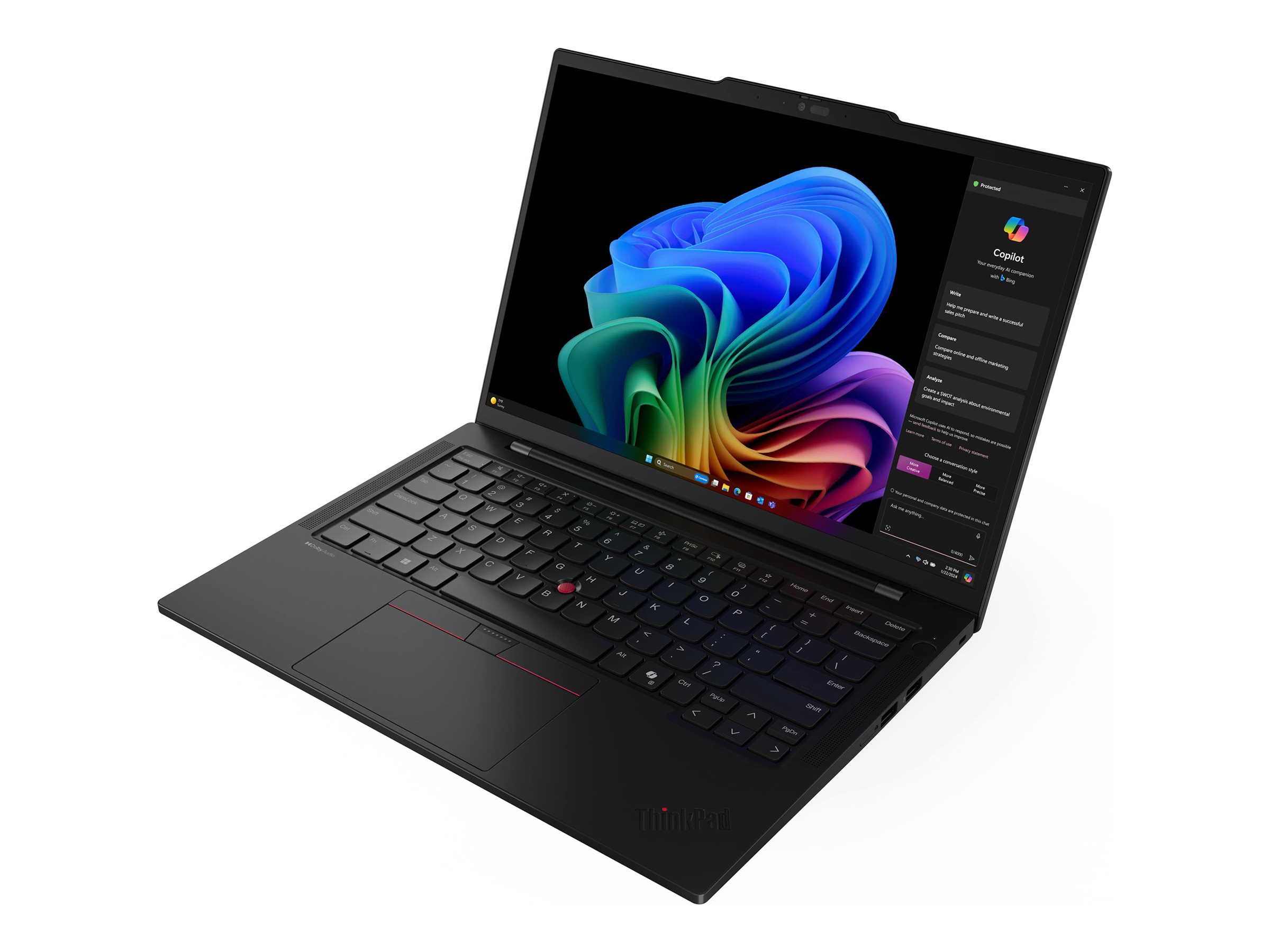 Produktbild för Lenovo ThinkPad T14s G6 - 14" - Snapdragon X Elite - 32GB - 512GB - Win 11 Pro