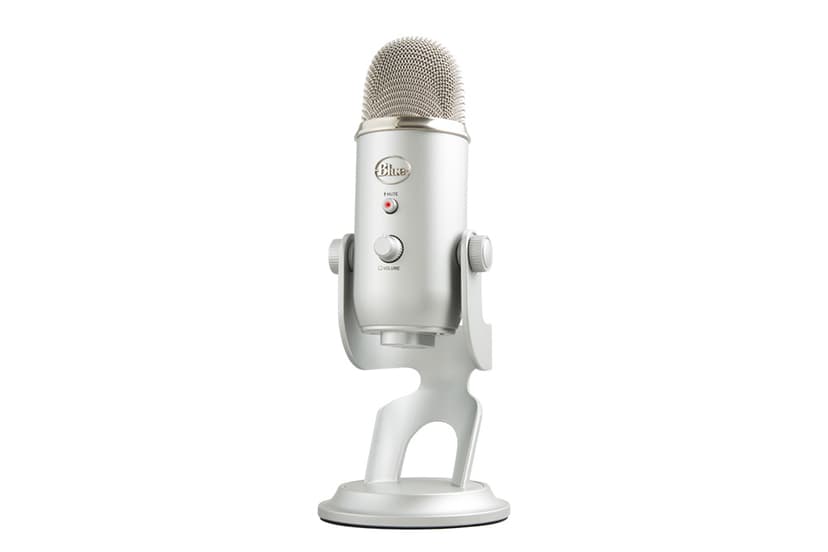 Produktbild för Logitech Blue Yeti Mikrofon - Silver - Grade B