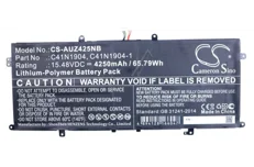 Produktbild för Kompatibelt Batteri för Asus 15,48V 4250mAh