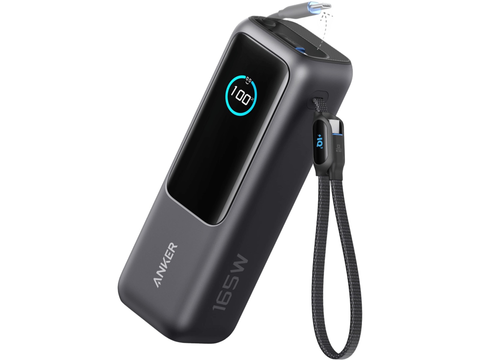 Produktbild för Anker Powerbank - 165Watt - 25 000mAh - Ladda 4 enheter samtidigt