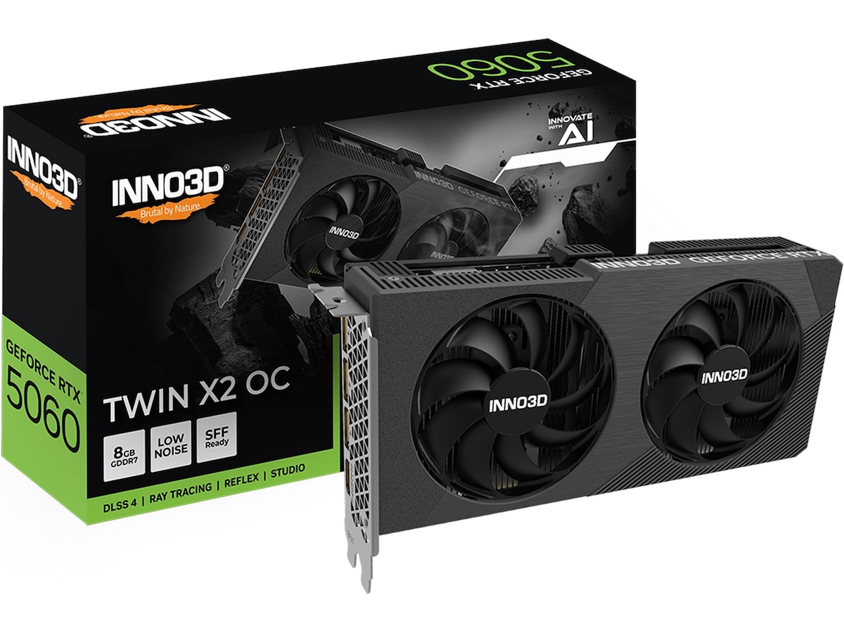 Produktbild för Inno3D GeForce RTX 5060 Twin X2 OC V2