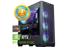 Produktbild för Gamer God Tyr V5 - RTX 5070 Ti OC - Ryzen 7 9700X - 32GB - 2TB SSD - Win 11 Home