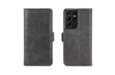 Produktbild för SiGN Plånboksfodral för Samsung Galaxy S21 Ultra - Black