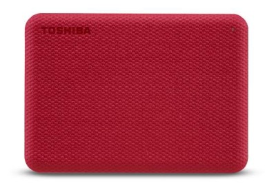 Produktbild för Toshiba Canvio Advance - 2TB - USB 3.2 - Röd