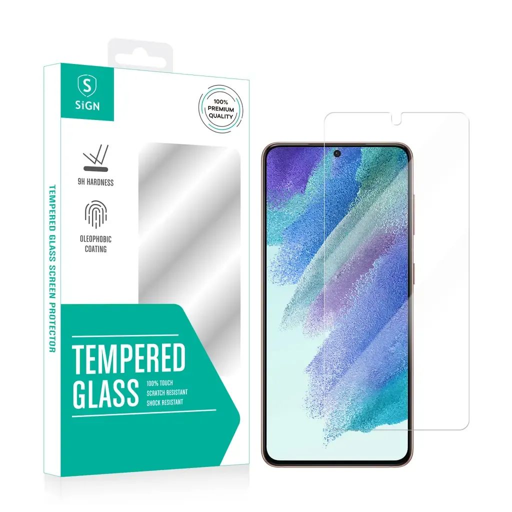 Produktbild för SiGN Skärmskydd Tempered glass för Samsung Galaxy S21 Ultra - Full Cover