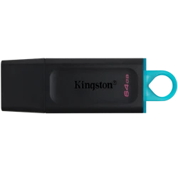 Produktbild för Kingston DataTraveler Exodia - USB 3.2 - 64GB - Turkos